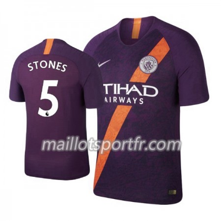 Maillot de Foot Manchester City Stones 5 Troisième 2018/19 Maillot de Foot Manchester City Stones 5 Troisième 2018/19